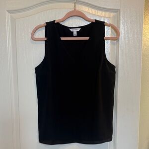 Nine West Black V-Neck Sleeveless Camisole